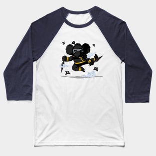 Koala Shinobi Ninja 1 Baseball T-Shirt